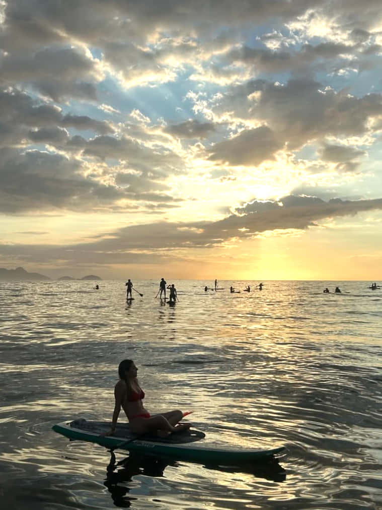 Nascer do Sol Stand Up Paddle