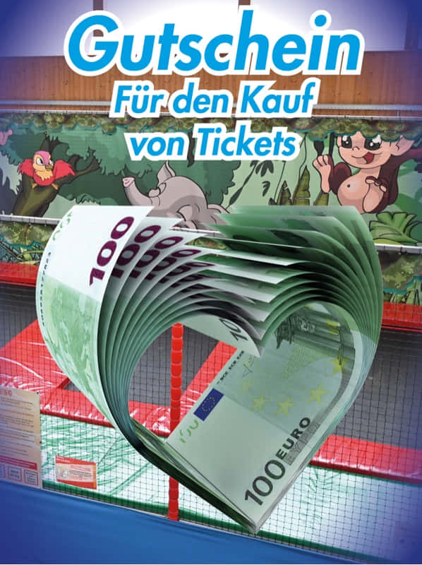 Wertgutschein für Tickets 100€