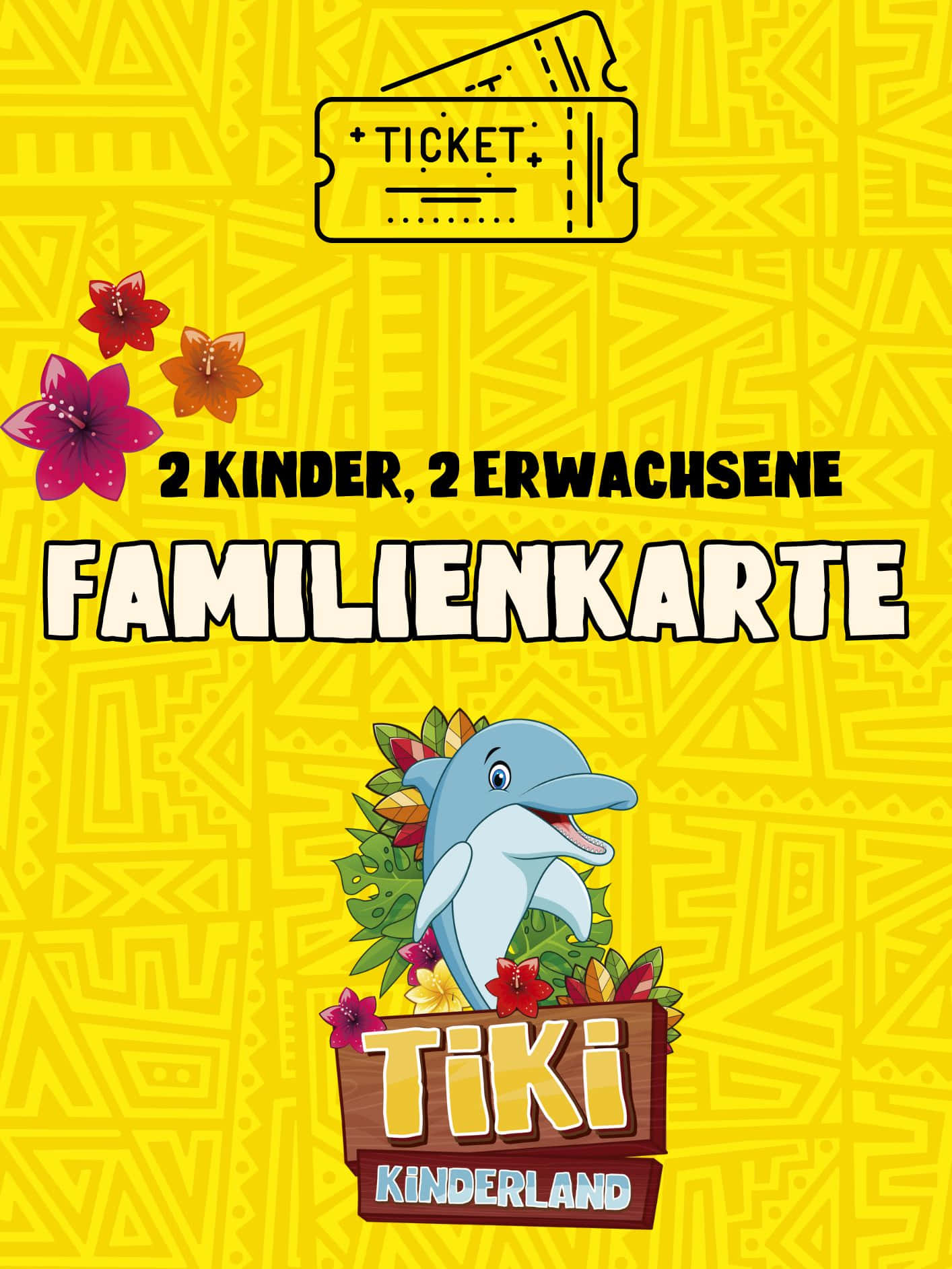 Familienkarte (2 Kinder + 2 Erwachsene)