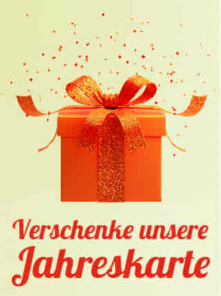 Jahreskarte zum Verschenken