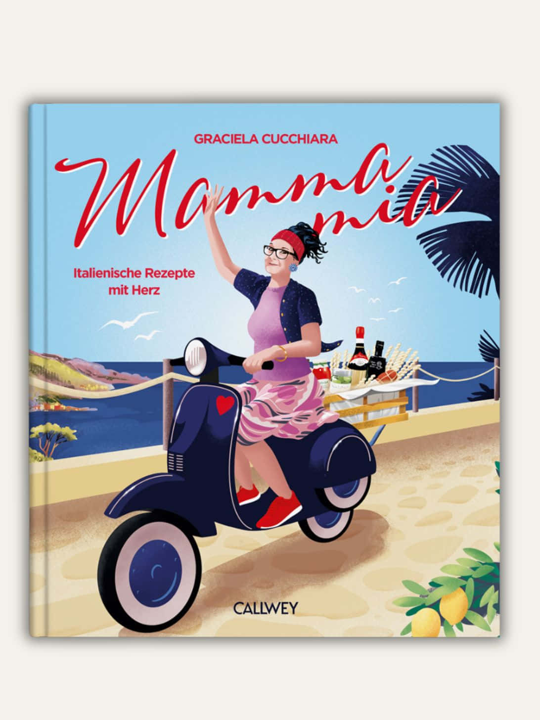 Signiertes Buch "Mamma Mia" von Graciela Cucchiara