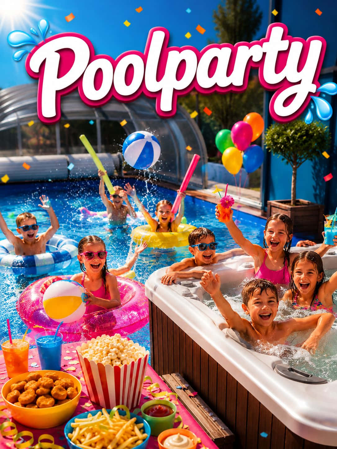 Geburtstag Poolparty 6