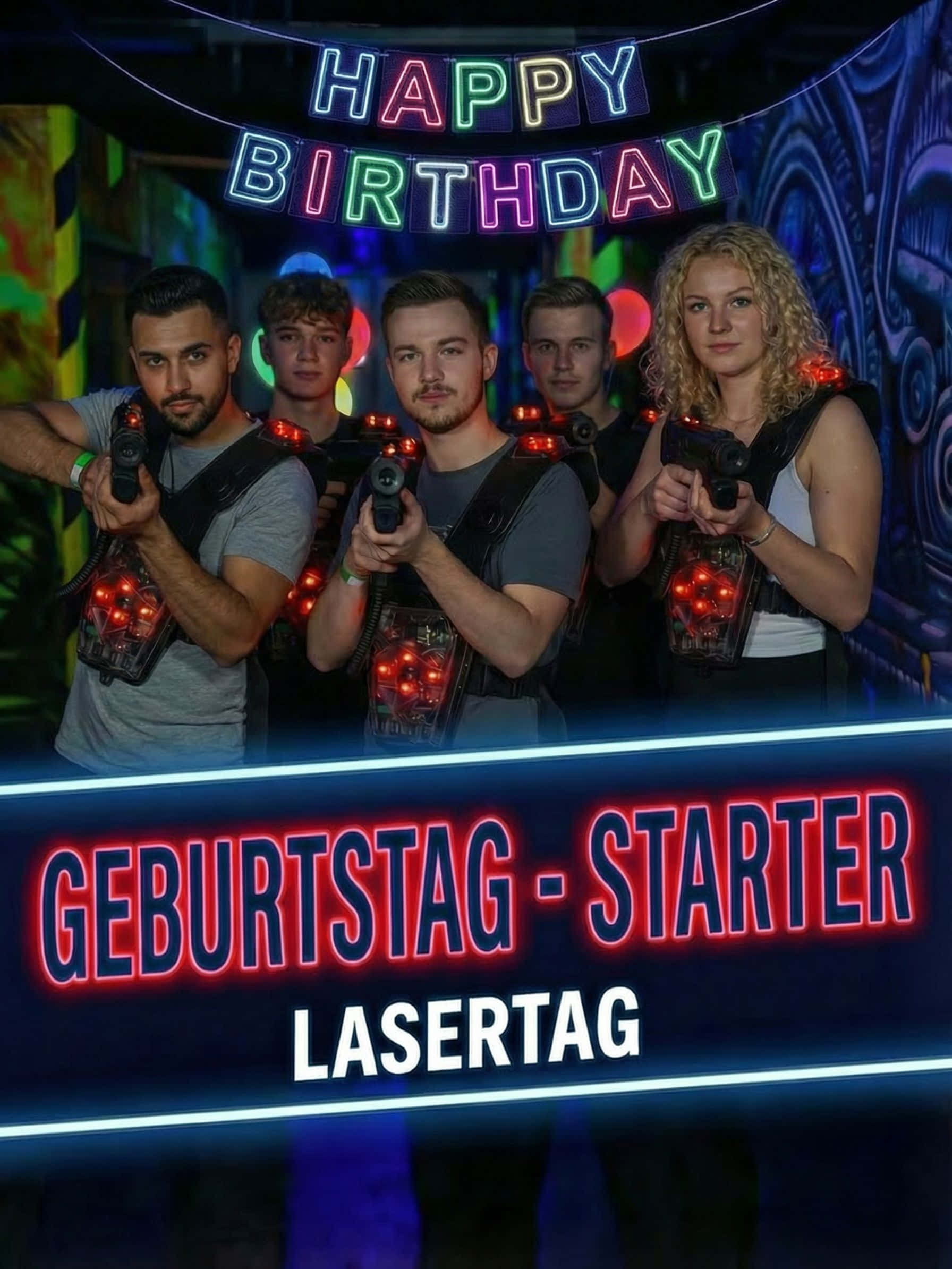 Lasertag Geb. Starter (empf. 1,30m)