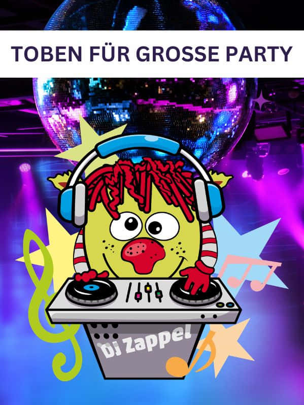 Toben für Große Party