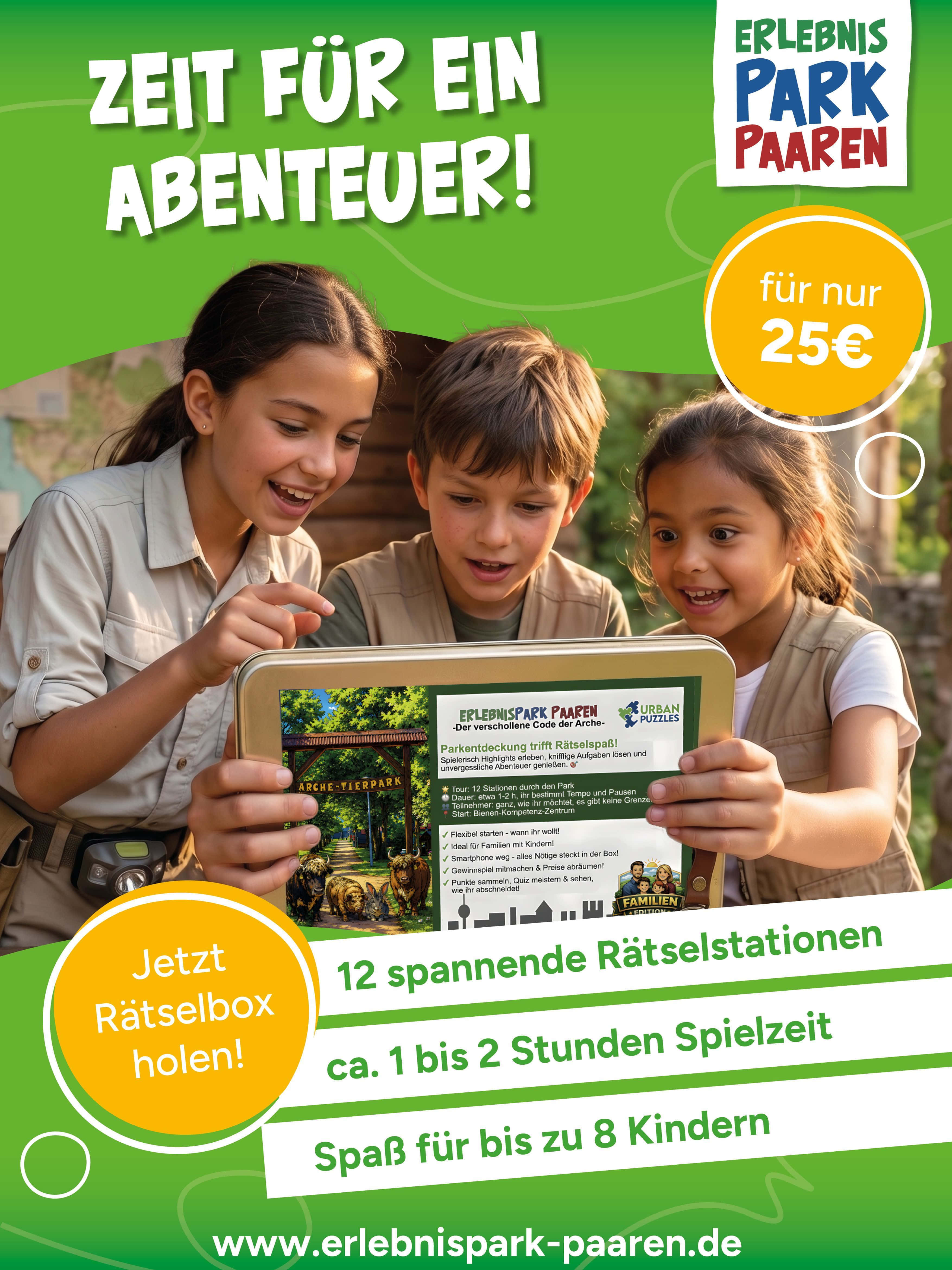Zeit für ein Abenteuer