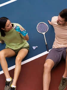 Badmintonfeld