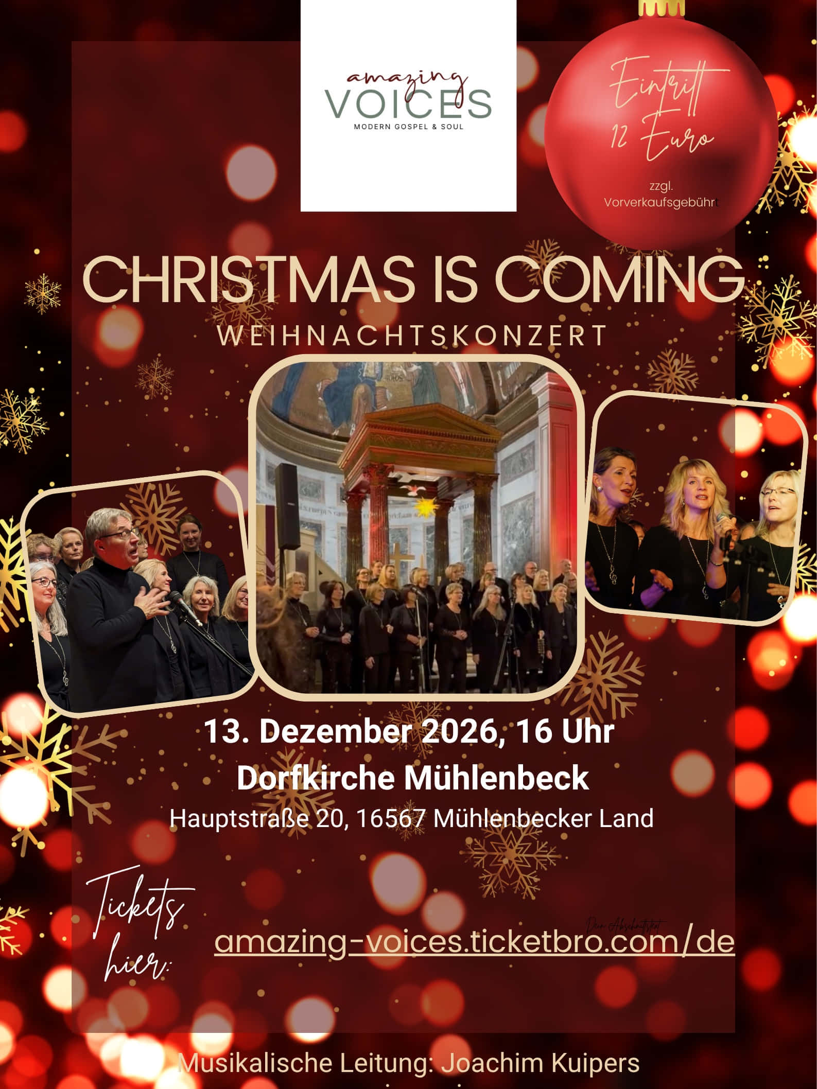 "Christmas is coming, Mühlebeck"