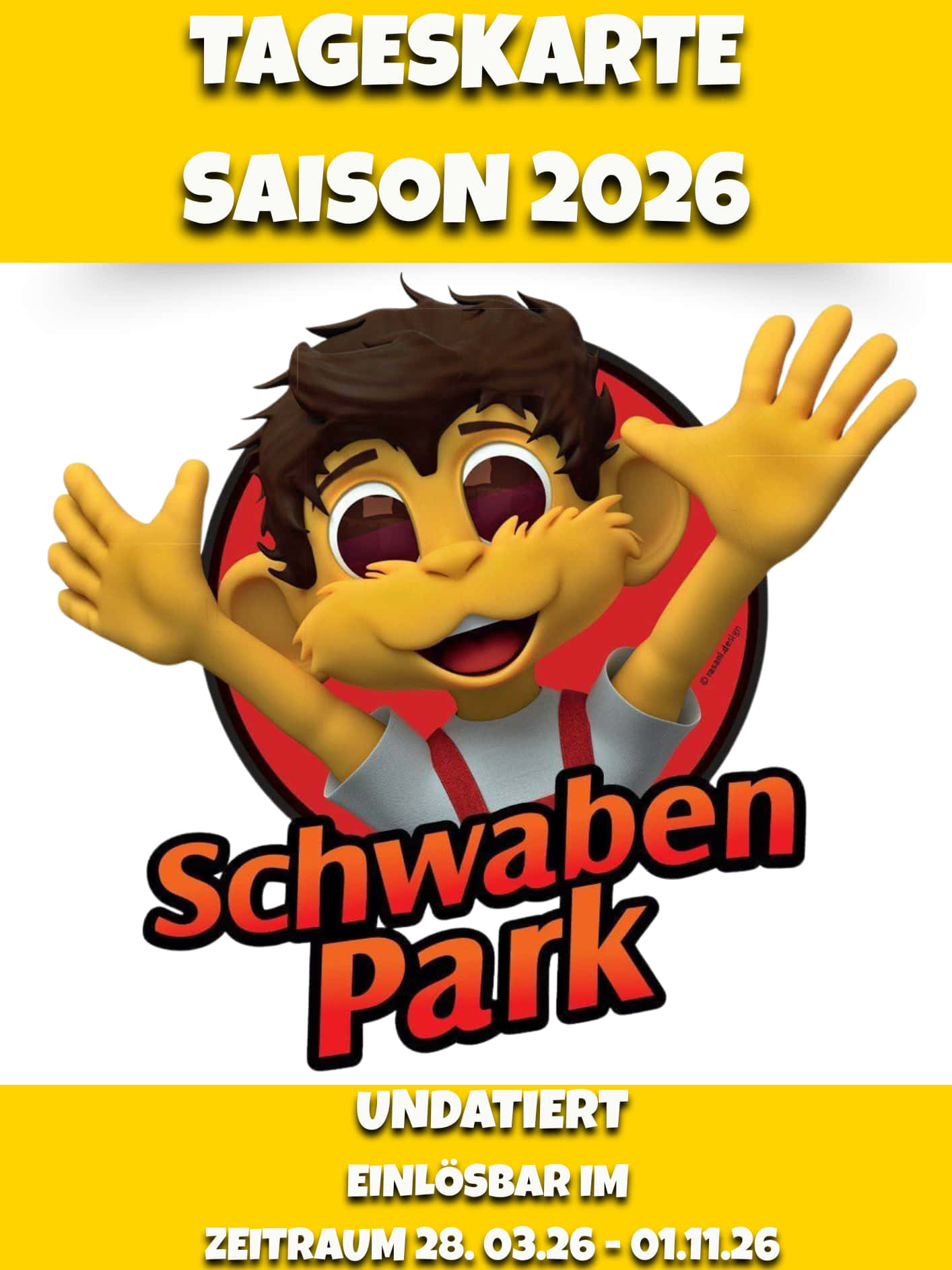 Tageskarte Saison 2026