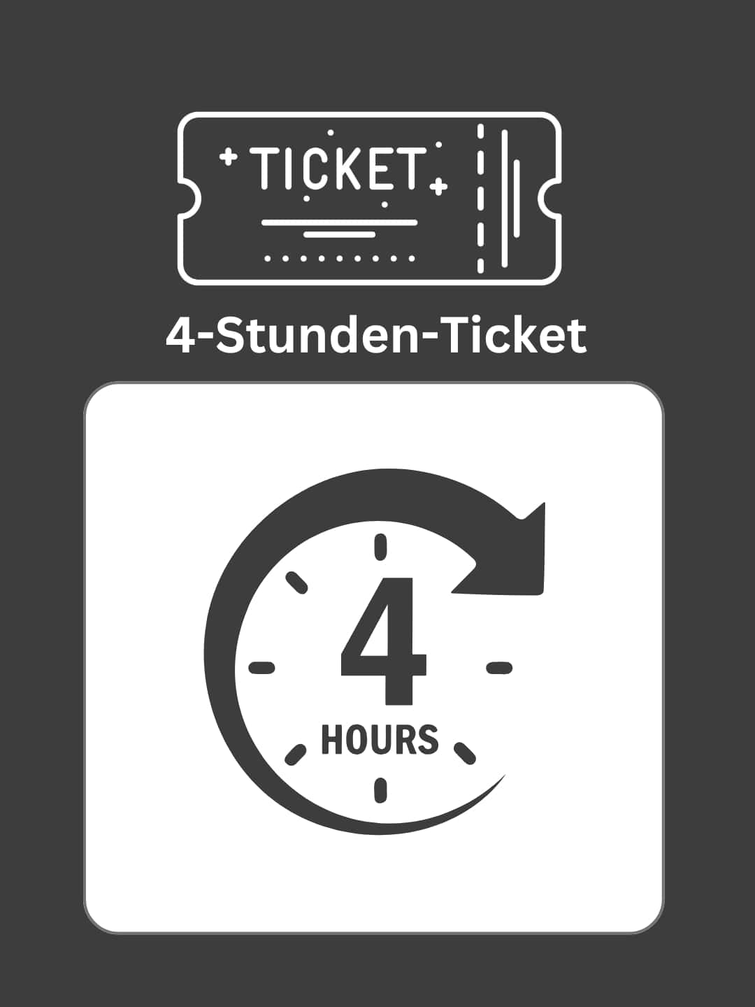 4-Stunden-Ticket