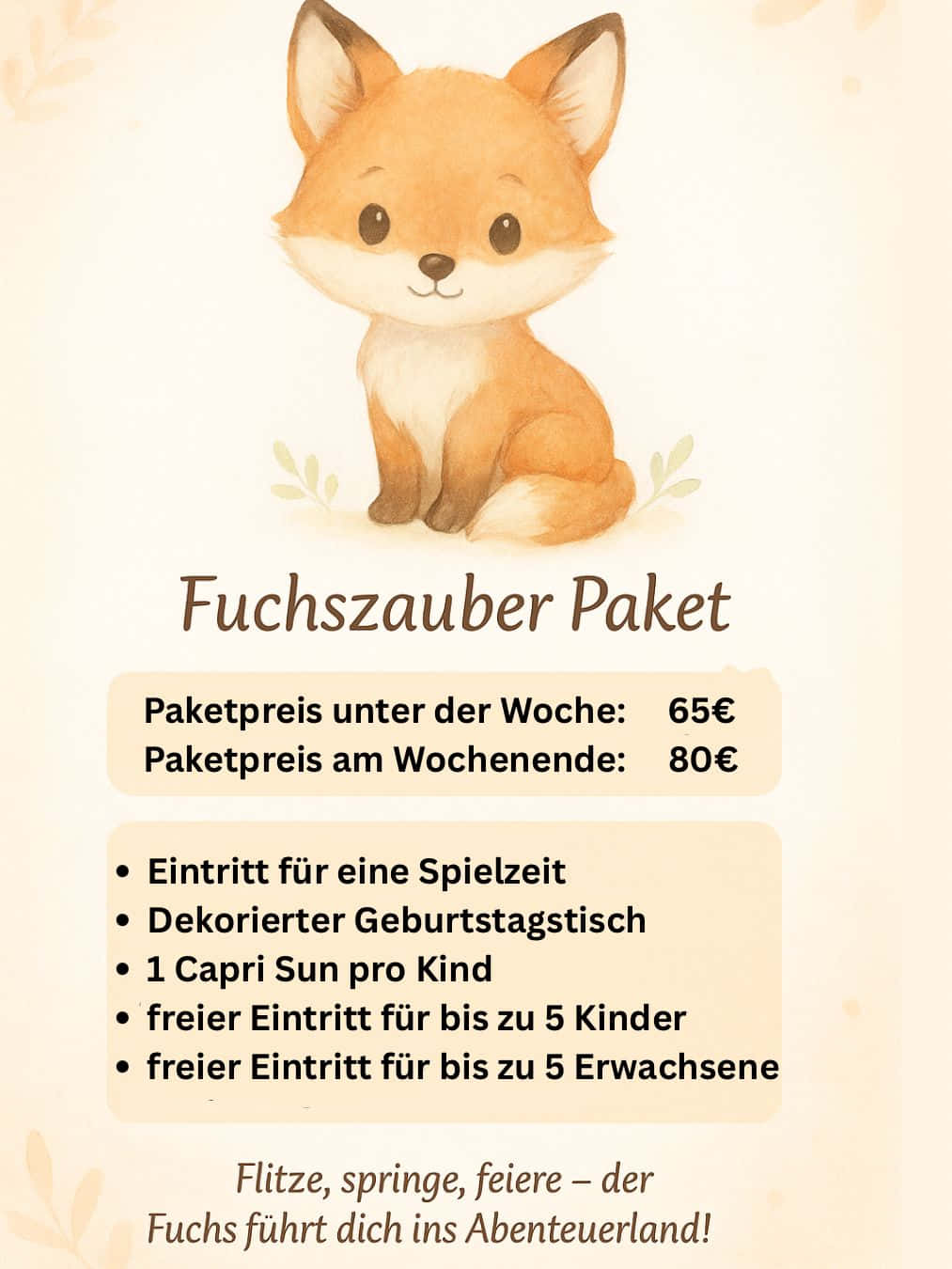 Fuchszauber Paket