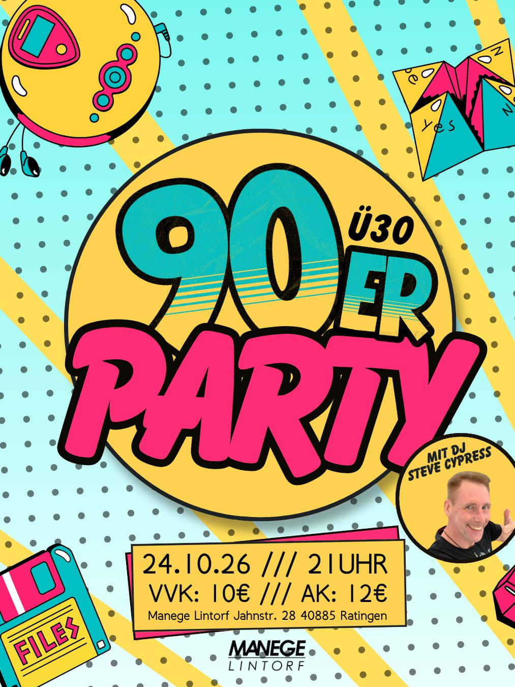 90er Party mit Steve Cypress