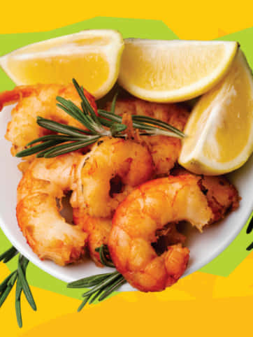 Camarão Frito Alho e Oléo