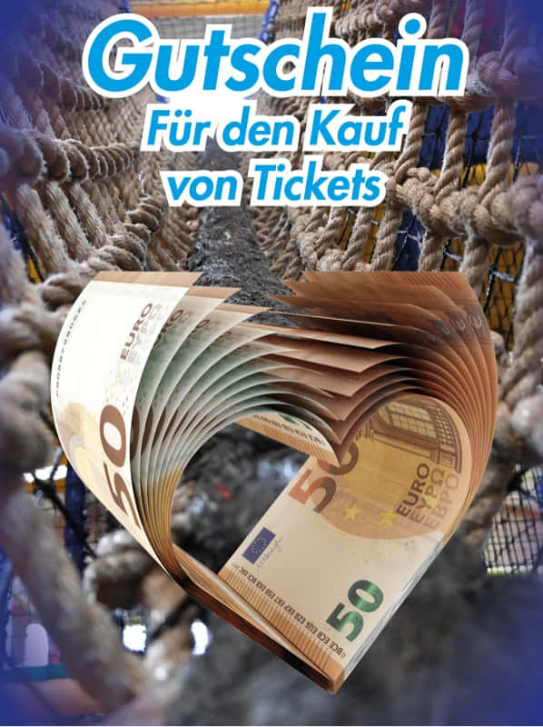 Wertgutschein für Tickets 50€