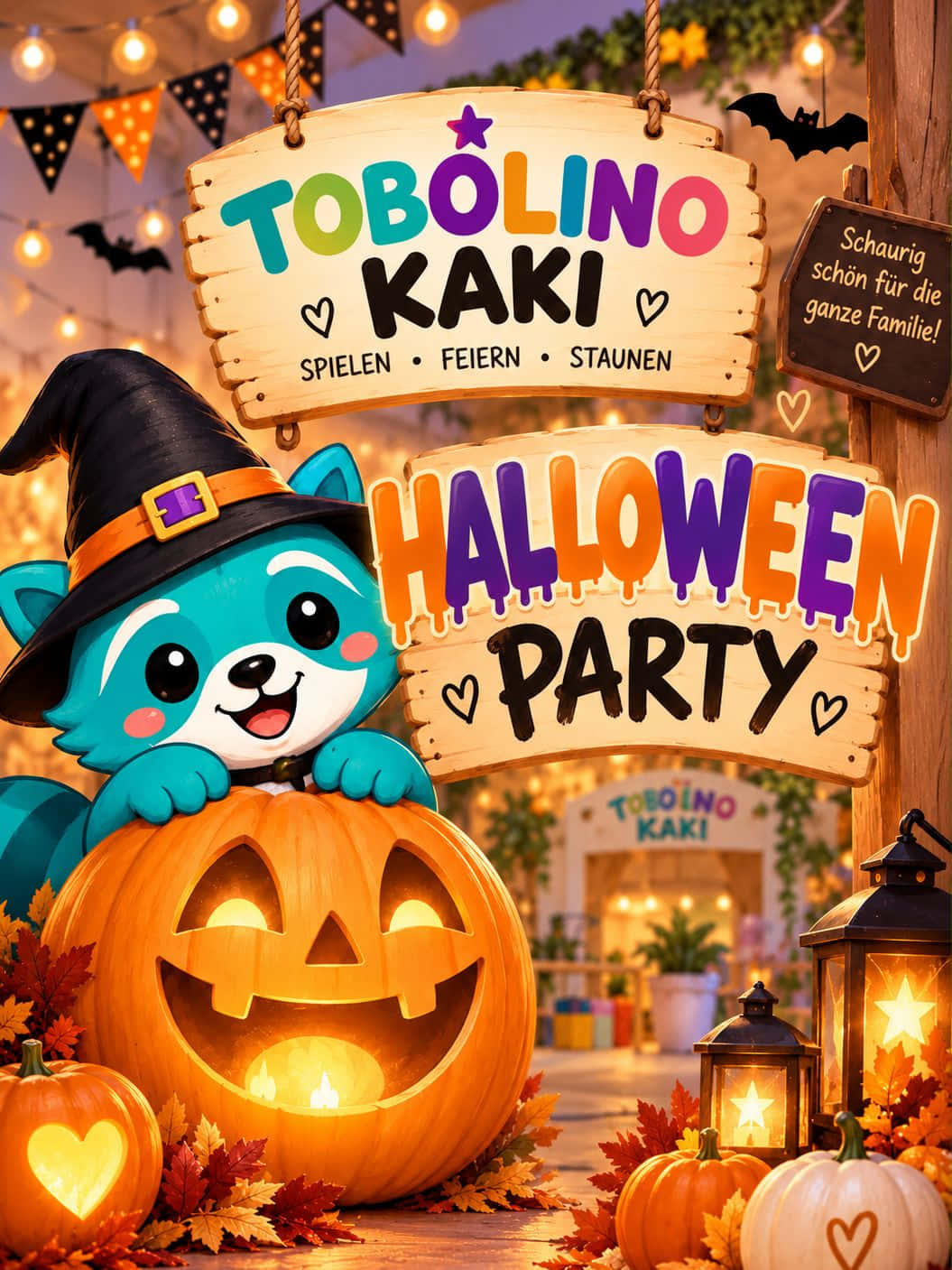 Halloween-Party Tobolino