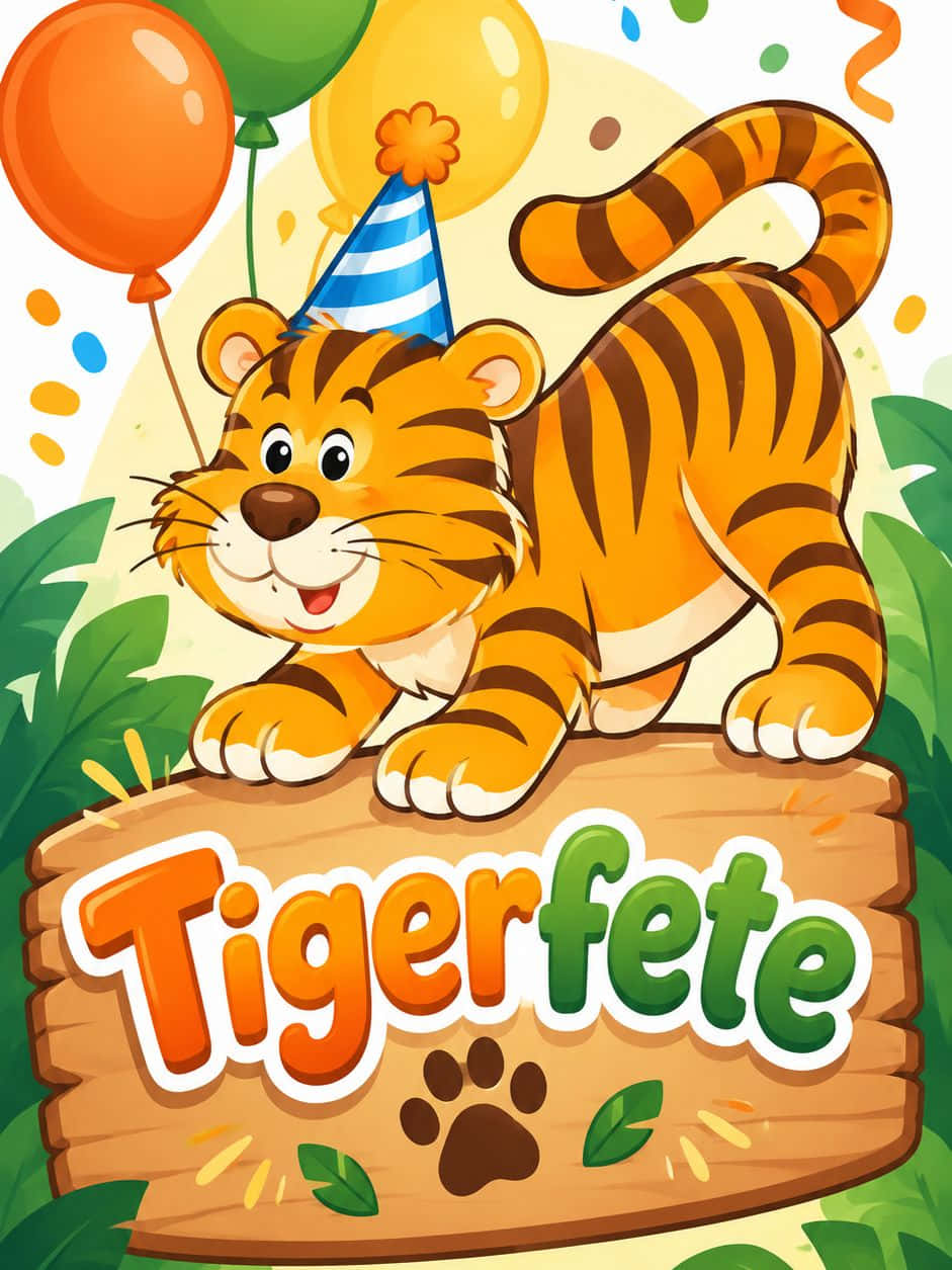 Geburtstagspaket - Tigerfete