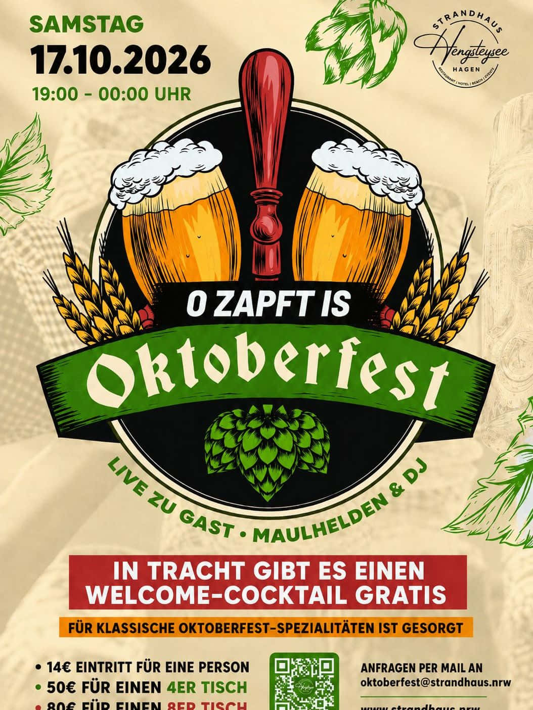 Oktoberfest 2026