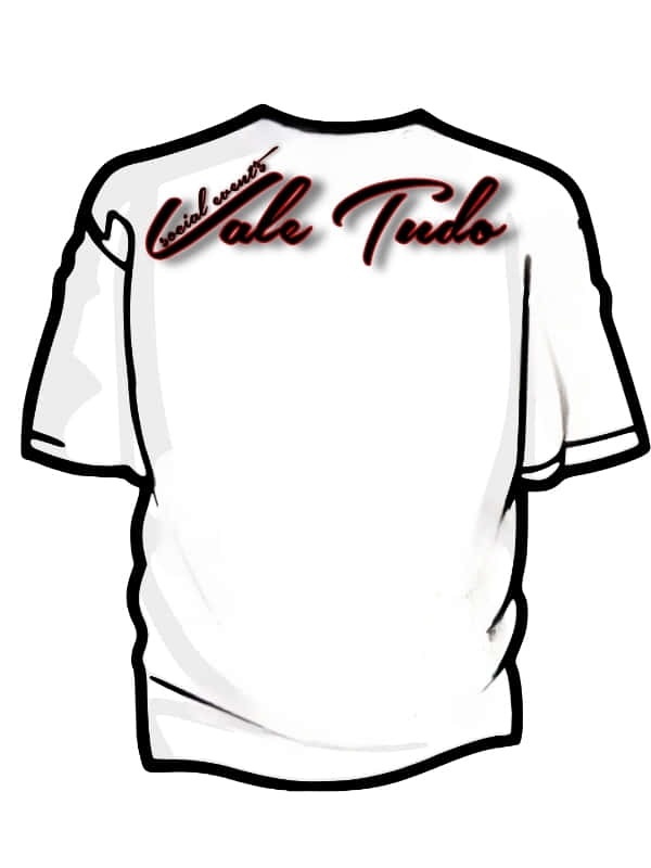T-Shirt (weiß) Backside