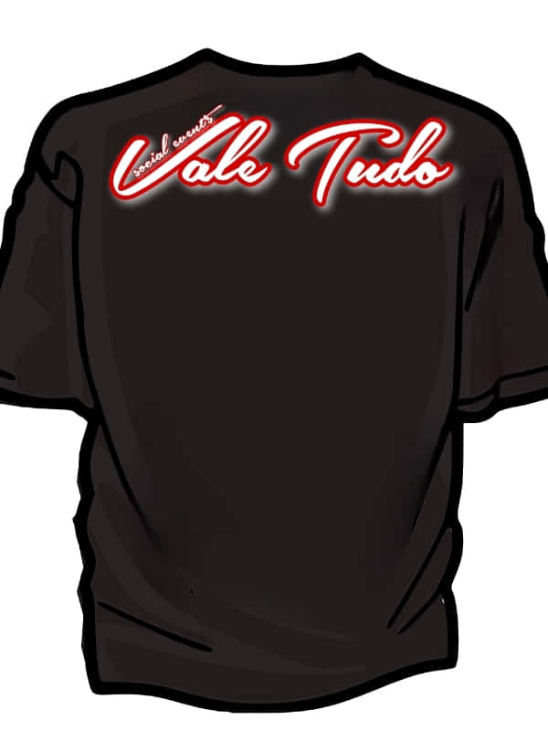 T-Shirt (schwarz) Backside 