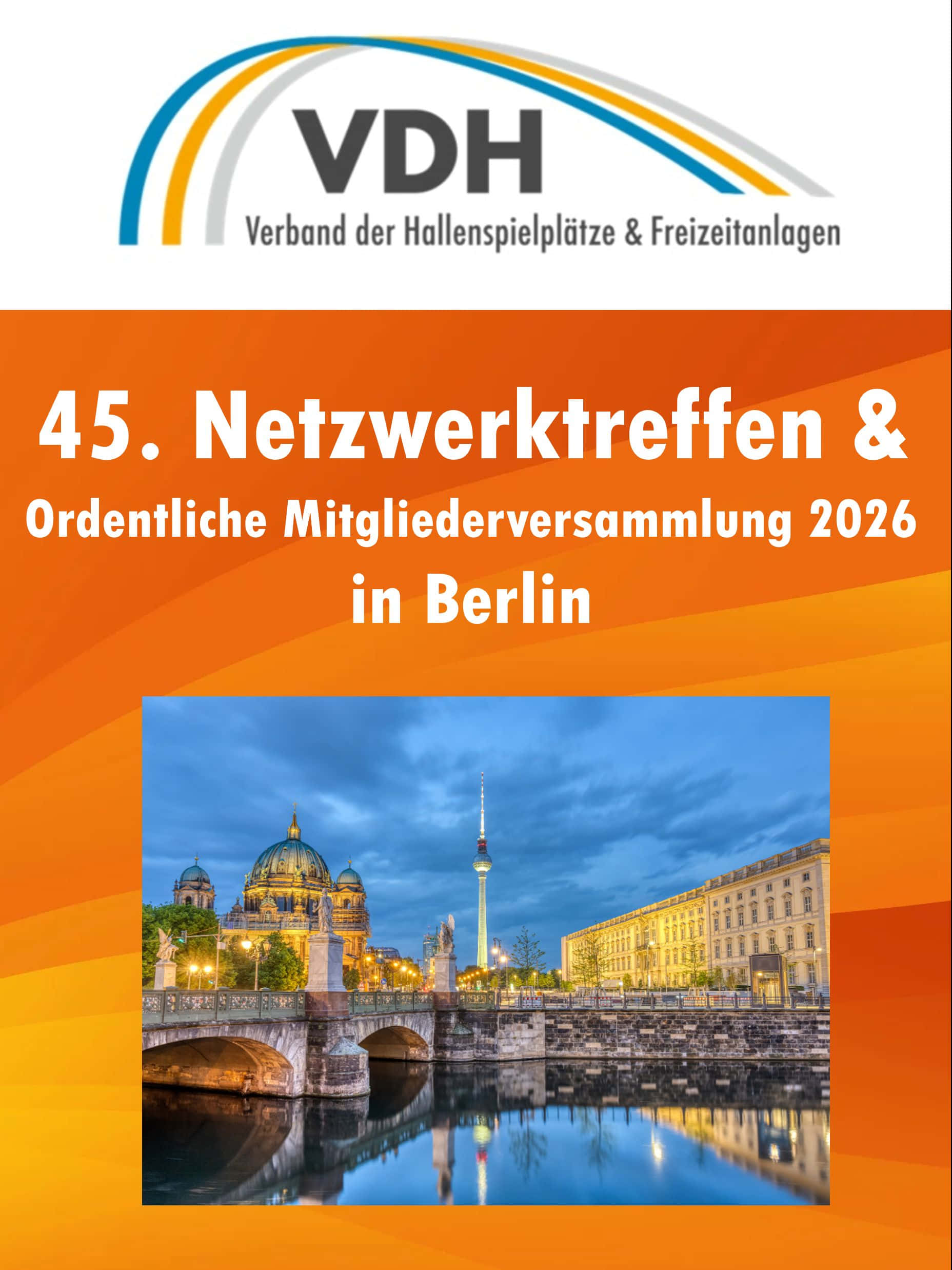 Ticket für das 45. VDH-Netzwerktreffen