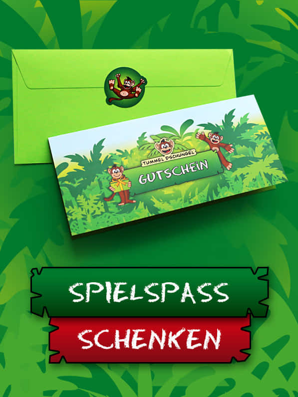 Mit Versand: Geschenkgutschein als Karte mit Umschlag und Sticker