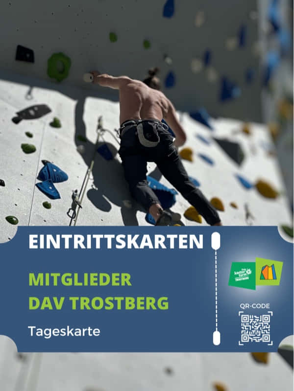 Eintrittskarte Mitglieder DAV Trostberg