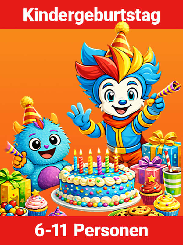 Geburtstag 6 - 11 Personen