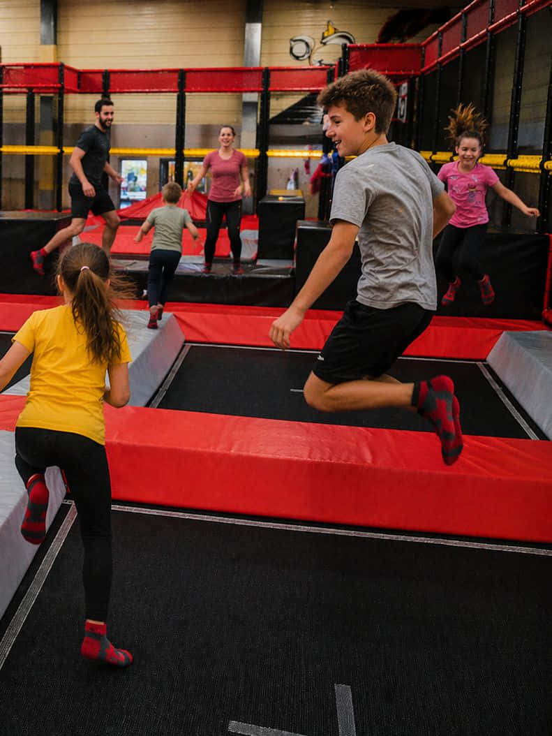 Jumpzone ab 5 Jahren