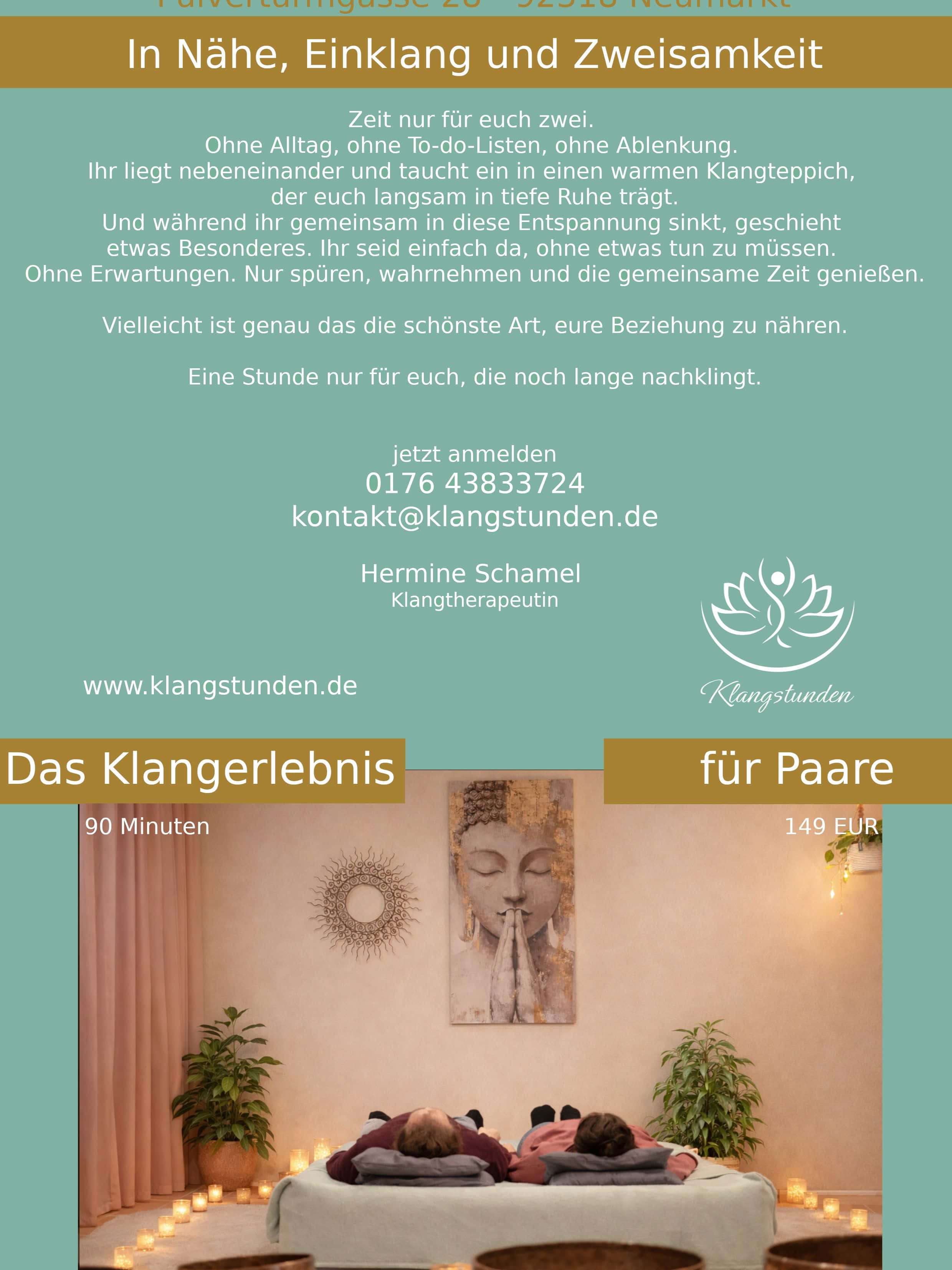 Klangerlebnis für Paare