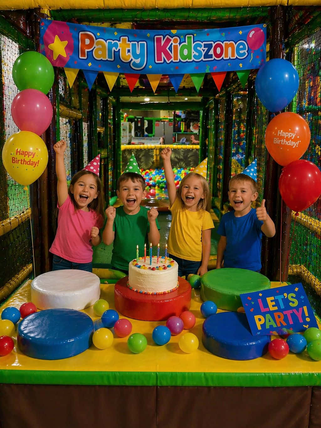 Party Kidszone 1 bis 5 Jahren