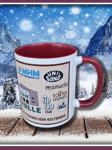 Spendenaktion Keramiktasse Retro-Party