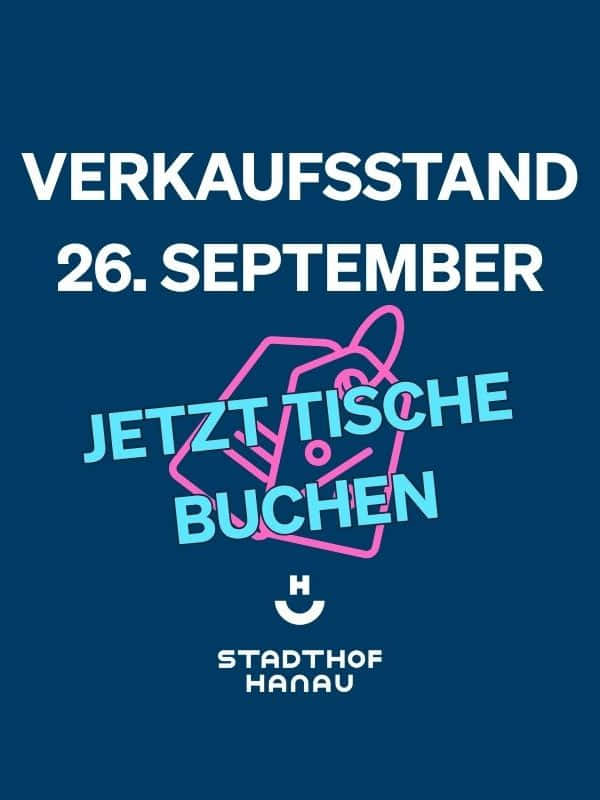 Standfläche mit Tisch 26.9.2026